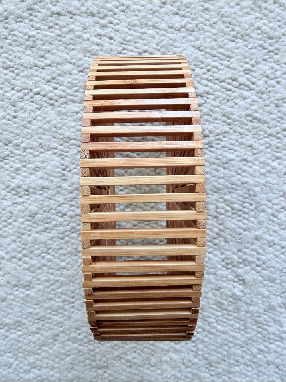 Cult Gaia Inspired Gaias Bamboo Ark Small Top Handle Bag - Picture 6 of 10
